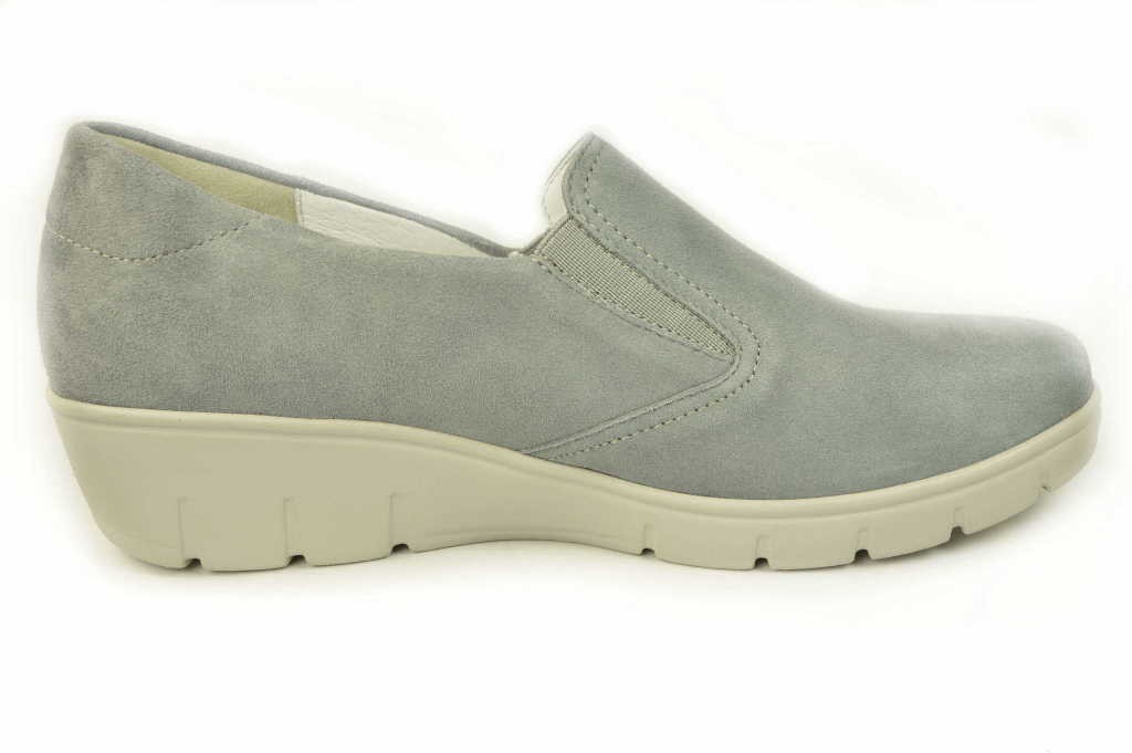 SEMLER Klassische Slipper blau Judith