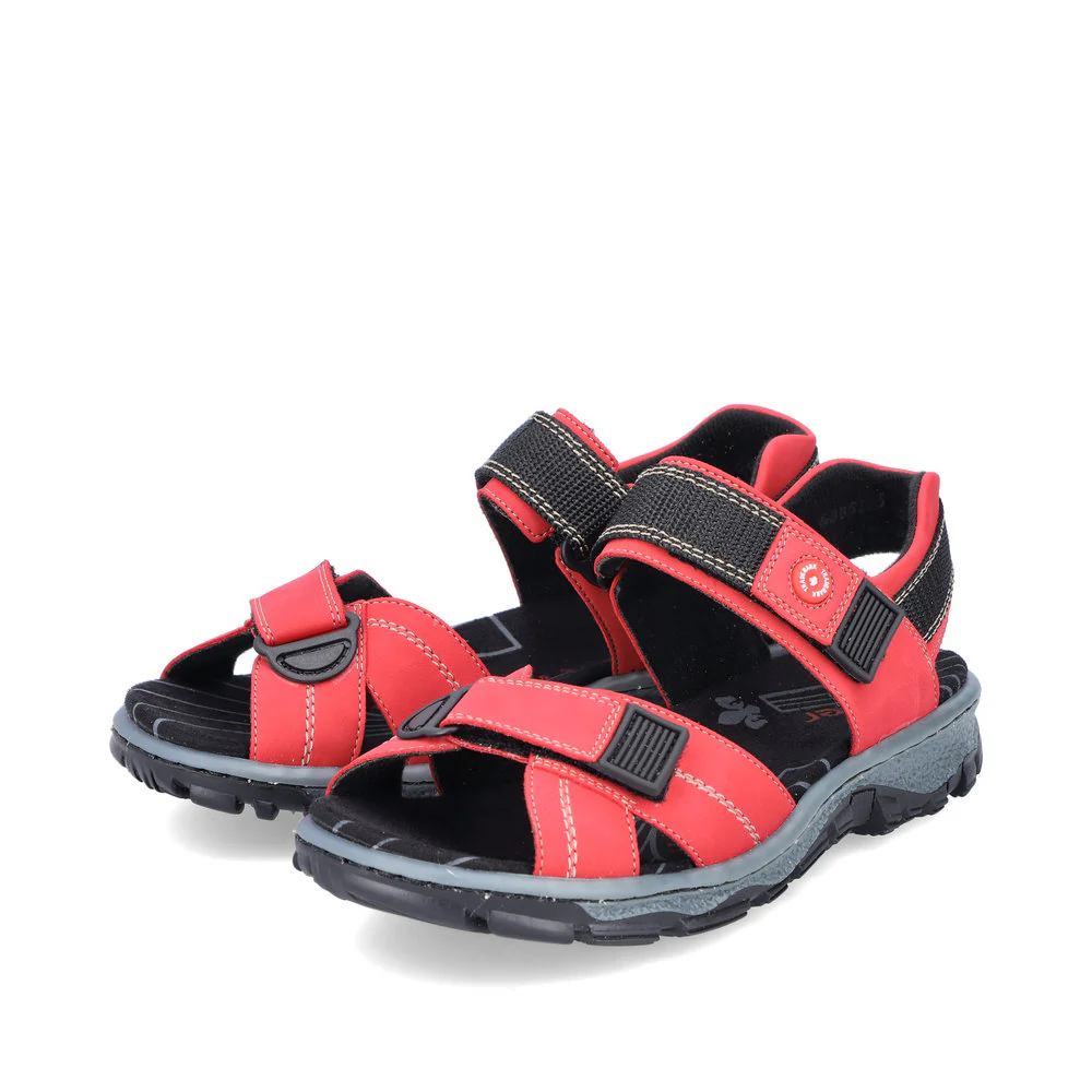 Rieker Damen Trekkingsandalen feuerrot