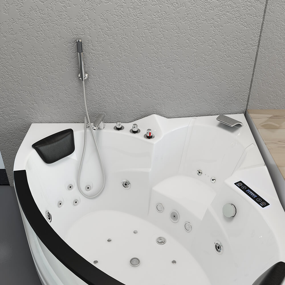 Home Deluxe LAGUNA L weiß - kompakt 140 x 140cm