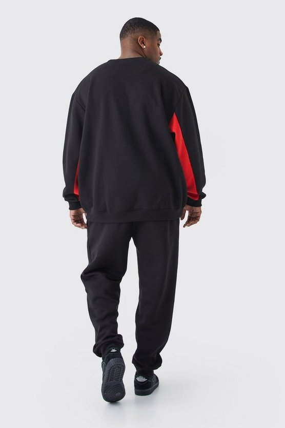 Plus Colorblock Trainingsanzug