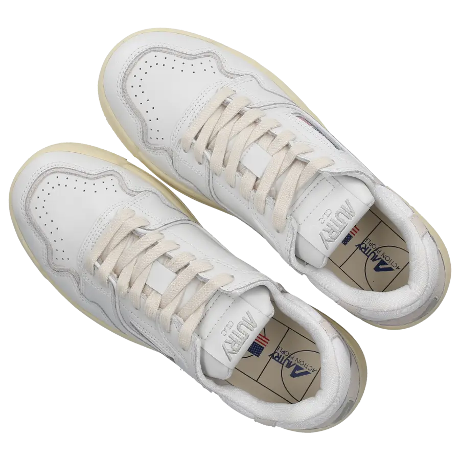 Autry - Sneaker low CLC Kalbsleder - weiß