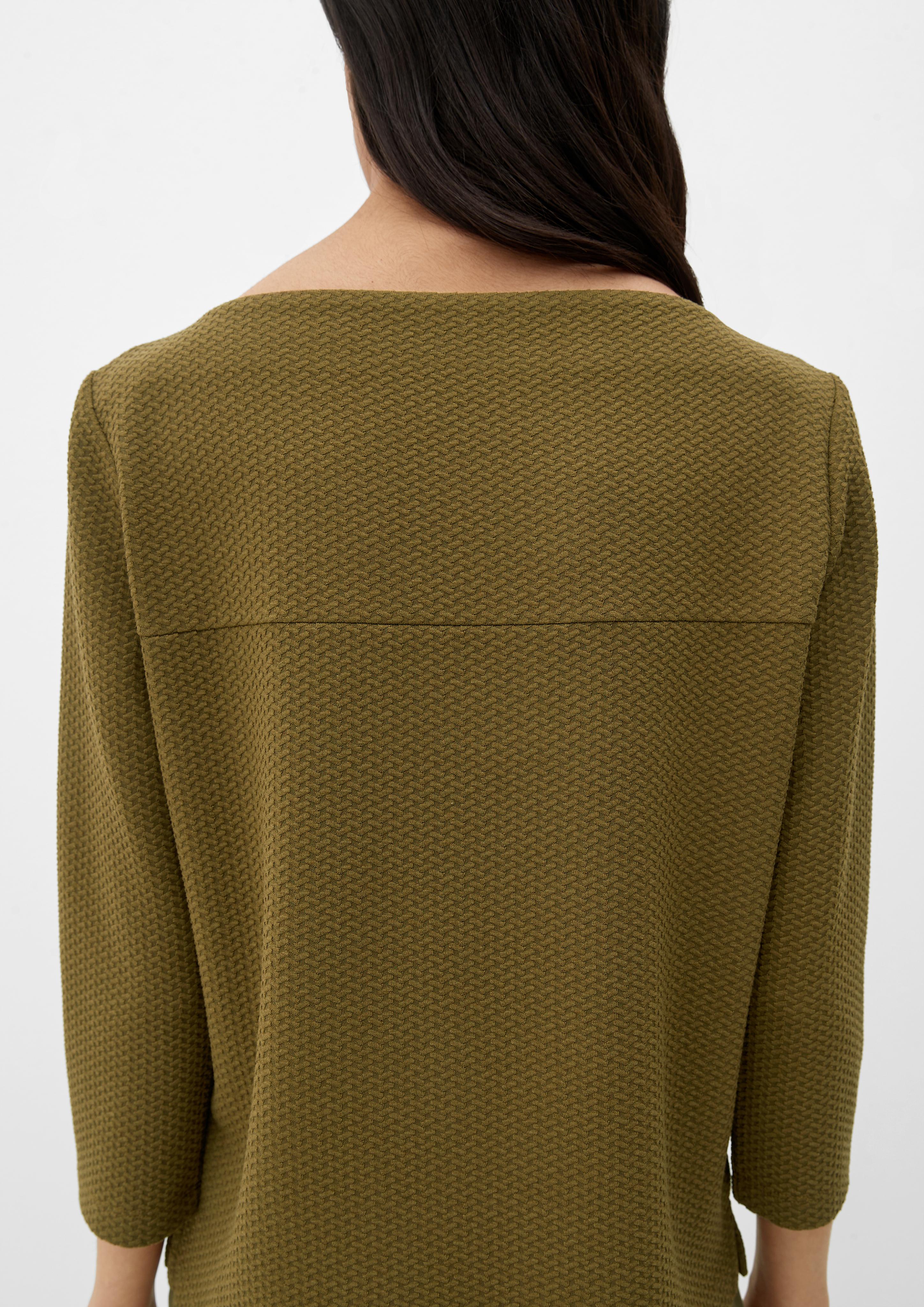 Longsleeve mit U-Boot-Ausschnitt  2129779-7723