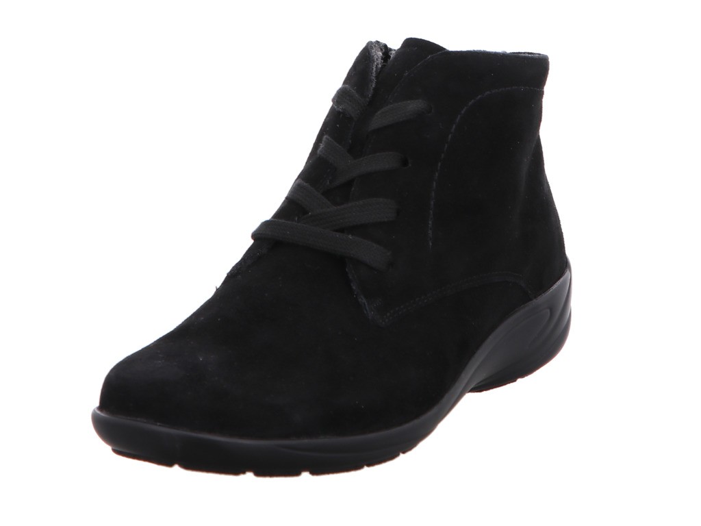 SEMLER Schnür-Stiefeletten schwarz B731