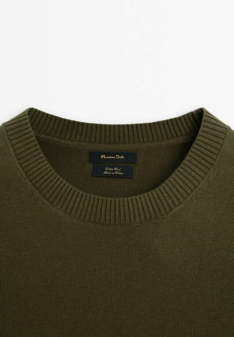 Massimo Dutti CON CUELLO REDONDO - Suéter