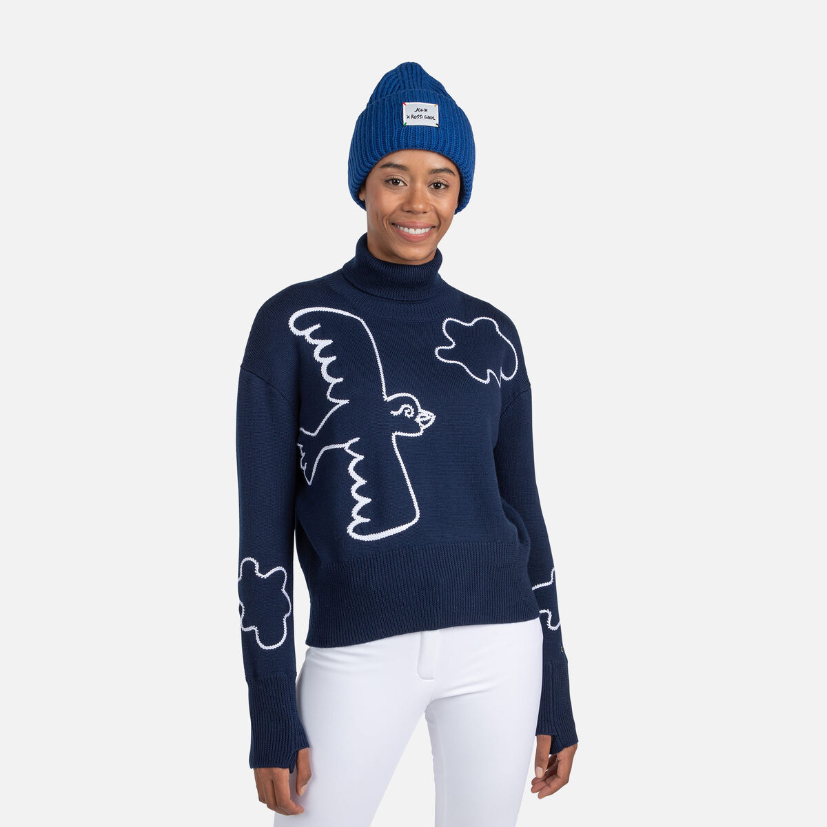 Damenpullover mit Rollkragen JCC