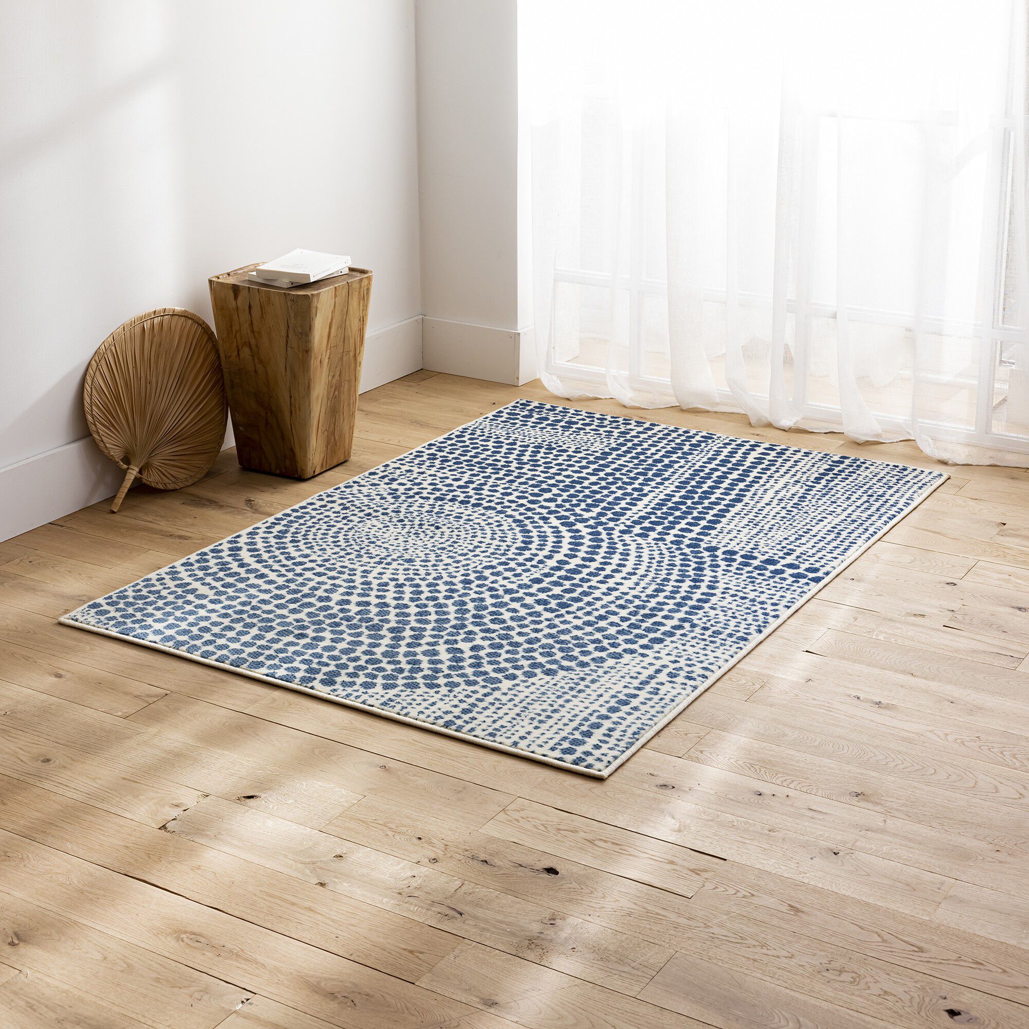 Tapis motifs pointillés