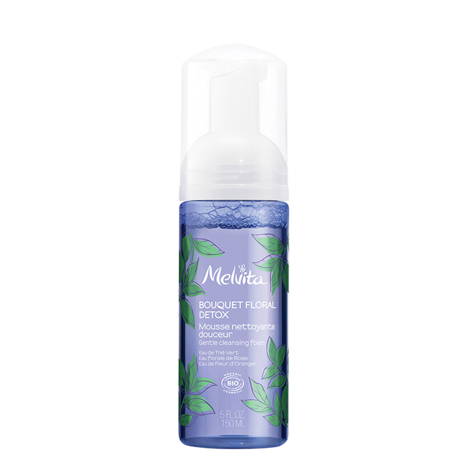 Melvita Mousse Nettoyante Douceur Bouquet Floral Detox
