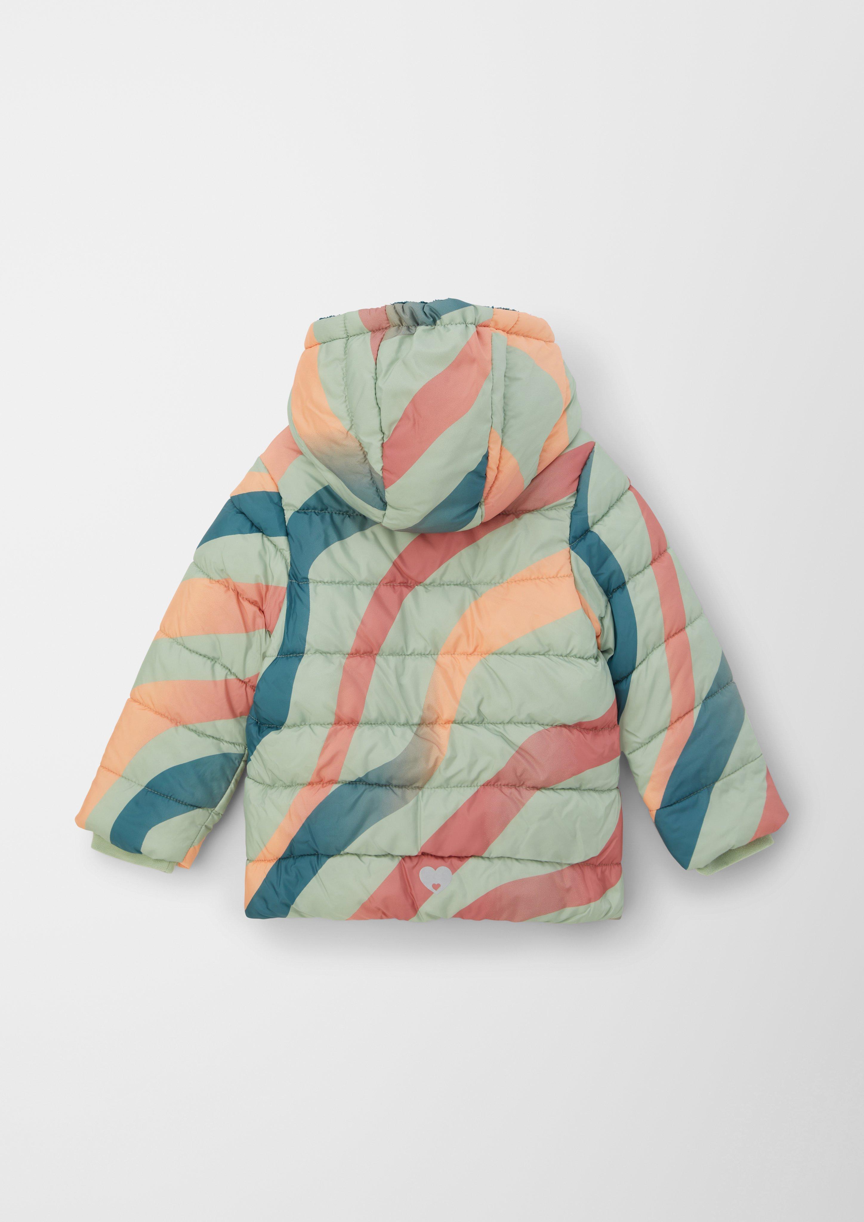 Steppjacke mit Allovermuster  2116928-73B5