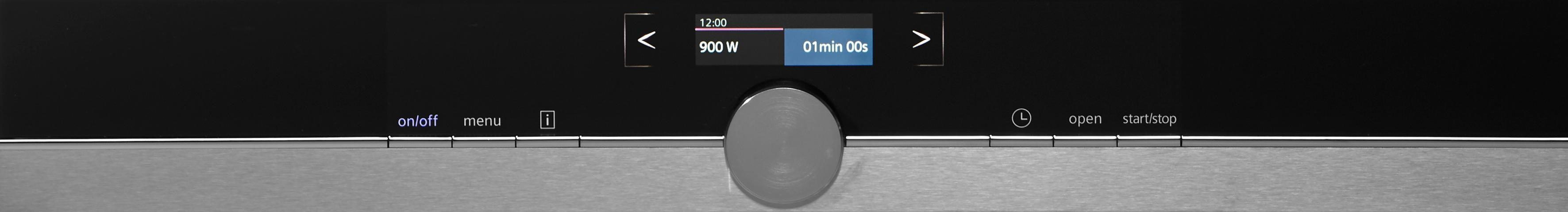 SIEMENS Einbau-Mikrowelle BF634LG, Mikrowelle, 21 l, iQ700
