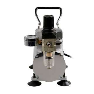 MK3 Airbrush Kompressor mit Druckregulator und Wasserabscheider