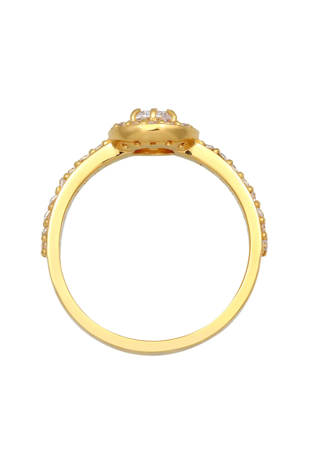ELLI  Ring Zirkonia Klassik Verlobung 925 Silber