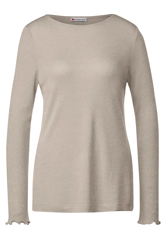 Street One Shirt mit Glanzeffekt