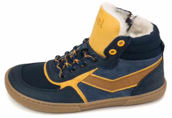 Koel bare ~ Danish MidCut Sneaker Winter ~ Blue