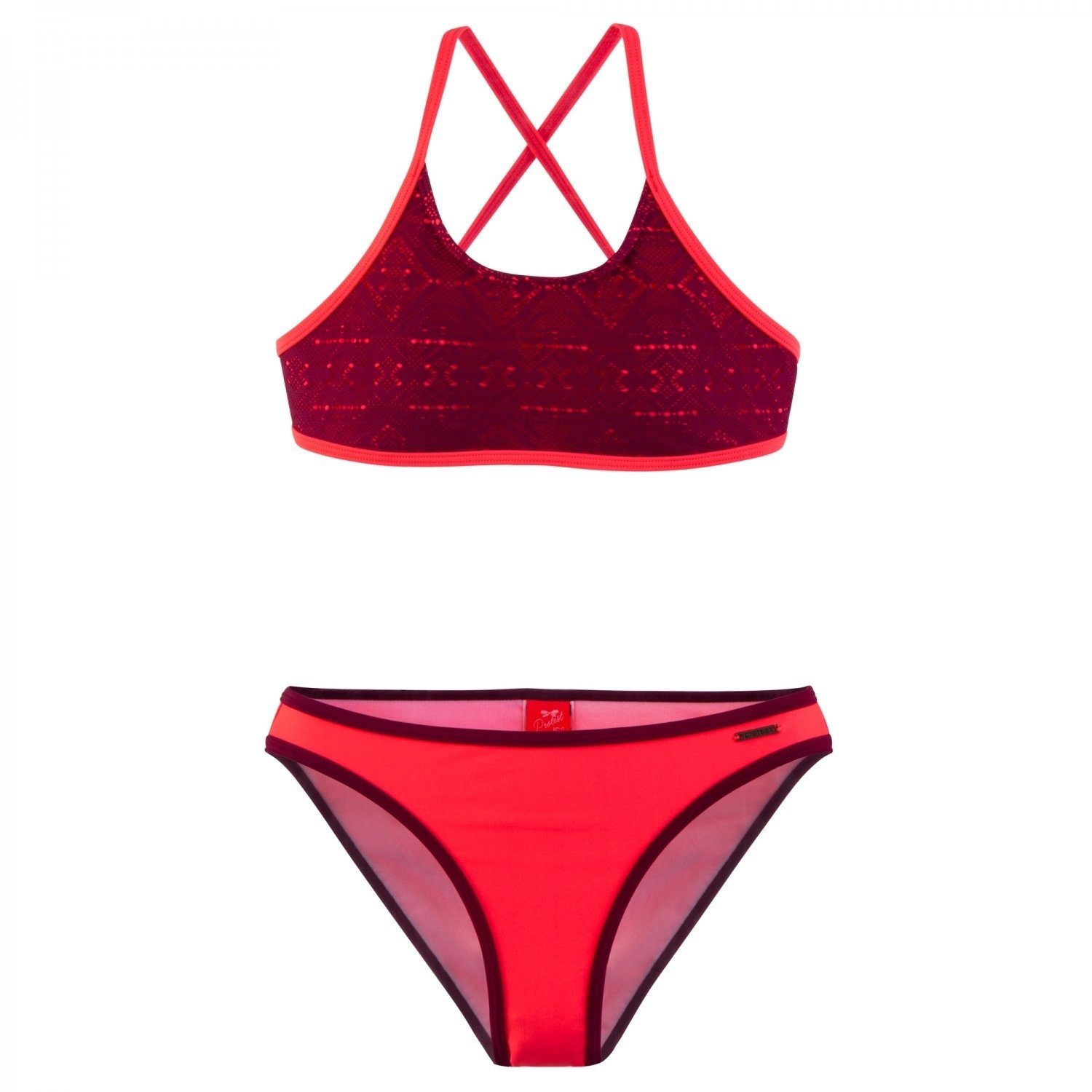 Protest Triangel-Bikini Sativa Jr Mädchen Bikini rot
