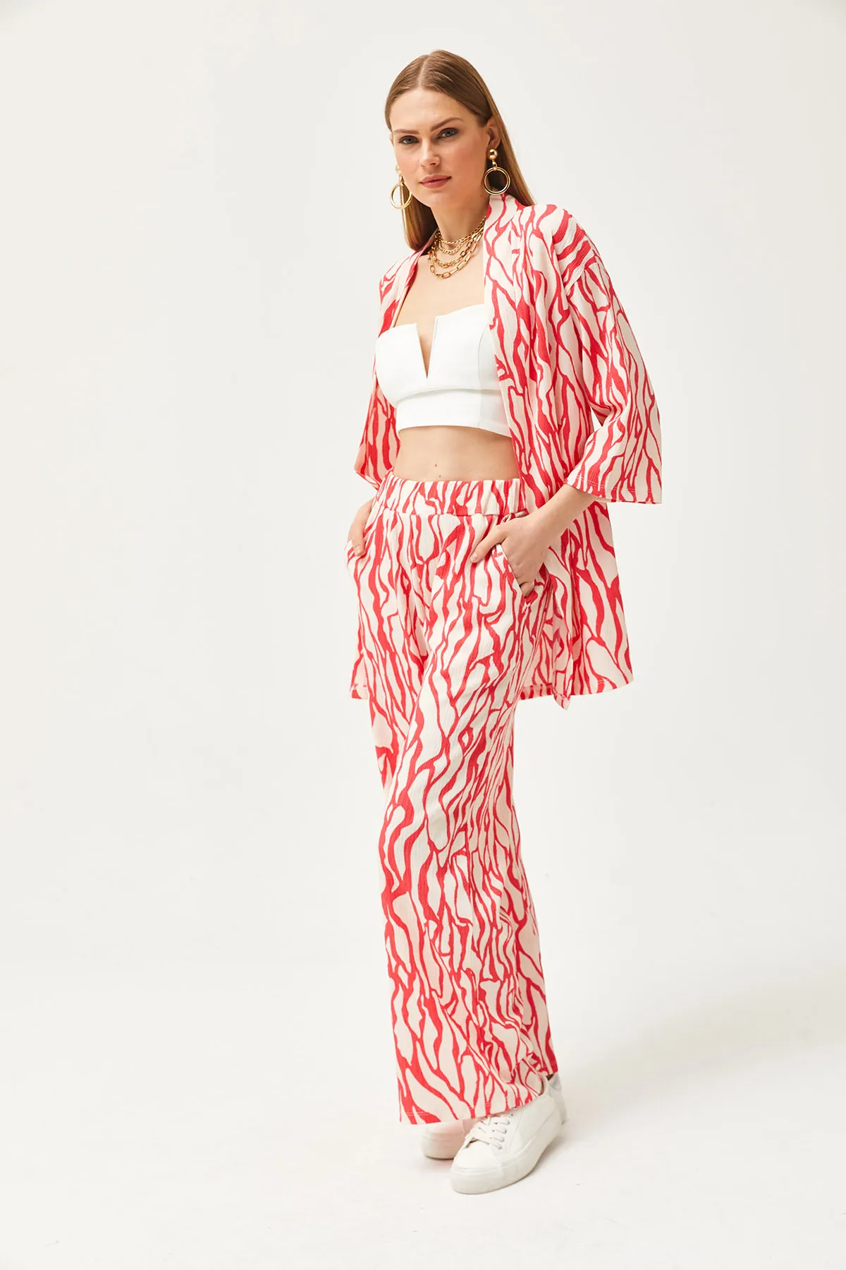 Olalook  Zweiteiler - Rosa - Regular Fit