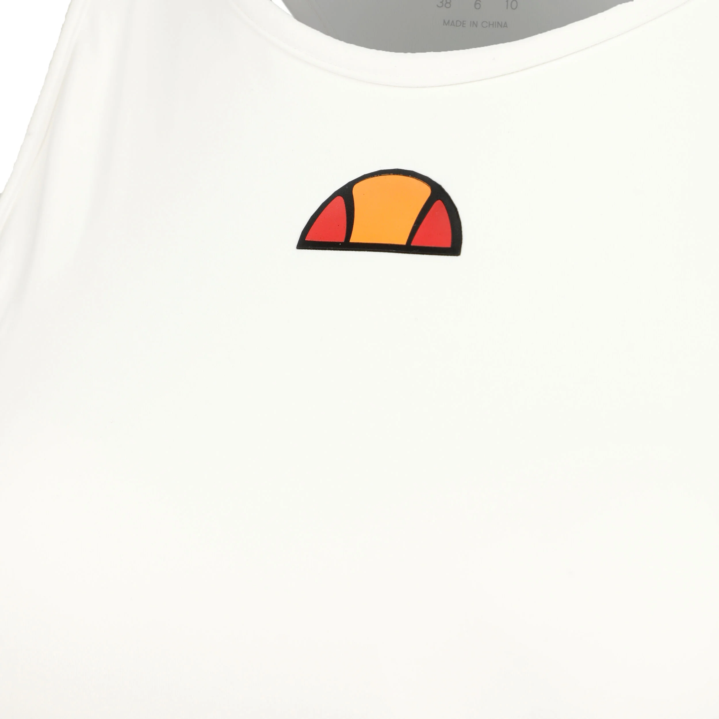 Chroma Crop Tank-Top Damen - Weiß