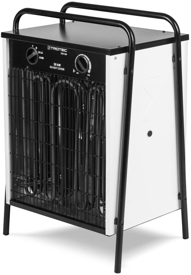 Calentador eléctrico Trotec 1410000032 TDS 120, 30 kW, 400 voltios.