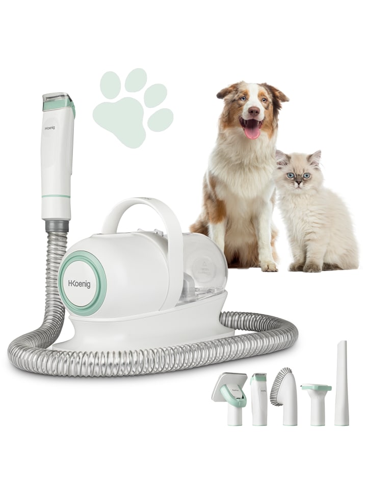 HKoenig Staubsauger-Haarschneidemaschine PAW400 in Weiß günstig kaufen onesize
