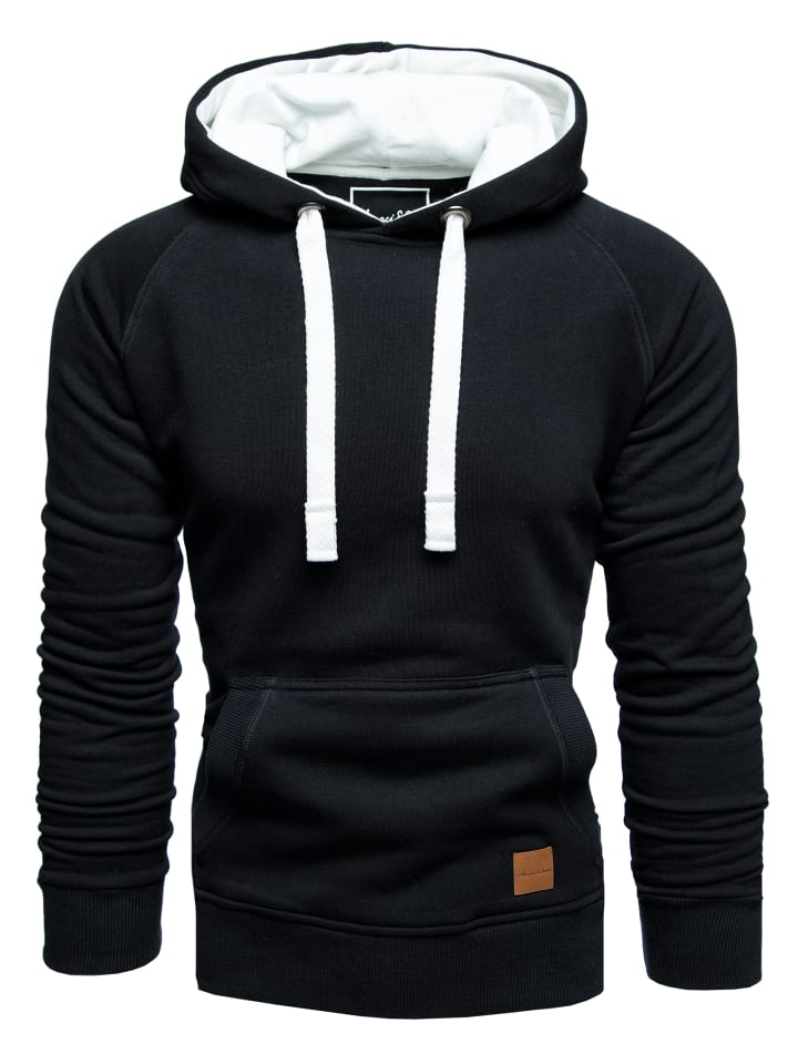 Amaci&Sons Kapuzenpullover LANSING in Schwarz günstig kaufen