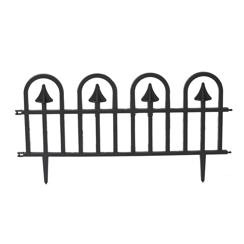 Powertec Garden Gartenzaun-Set 10 teilig aus PP, ca. 60 x 31,5 cm