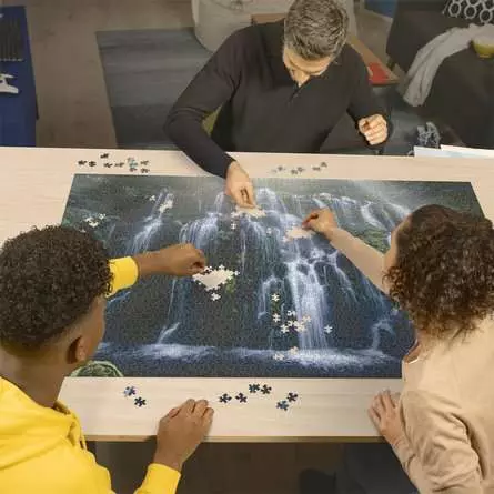 Puzzle 3000 Teile - Wasserfall auf Bali
