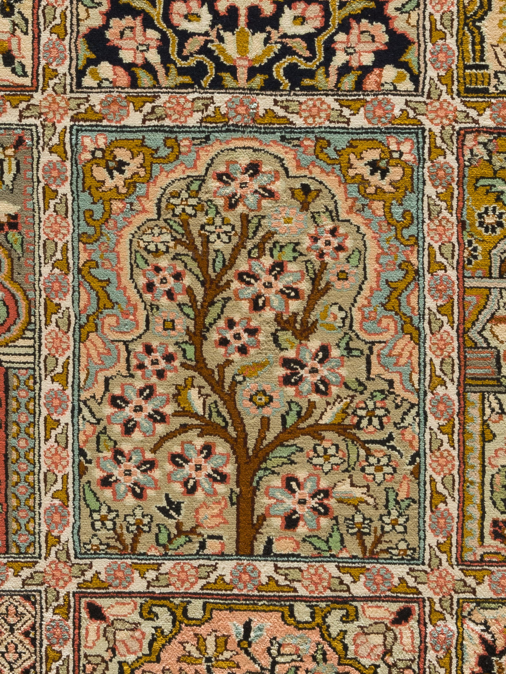 Kaschmir Seide 18/18 ca. 122 x 186 cm, Unikat / Einzelstück