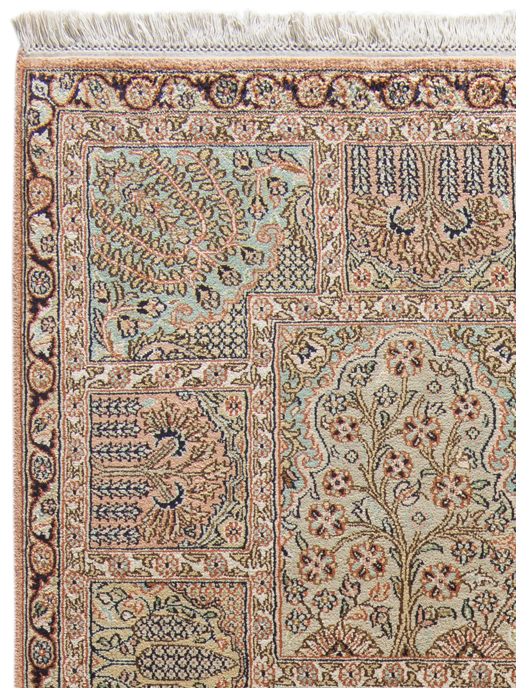 Kaschmir Seide 16/16 ca. 172 x 248 cm, Unikat / Einzelstück