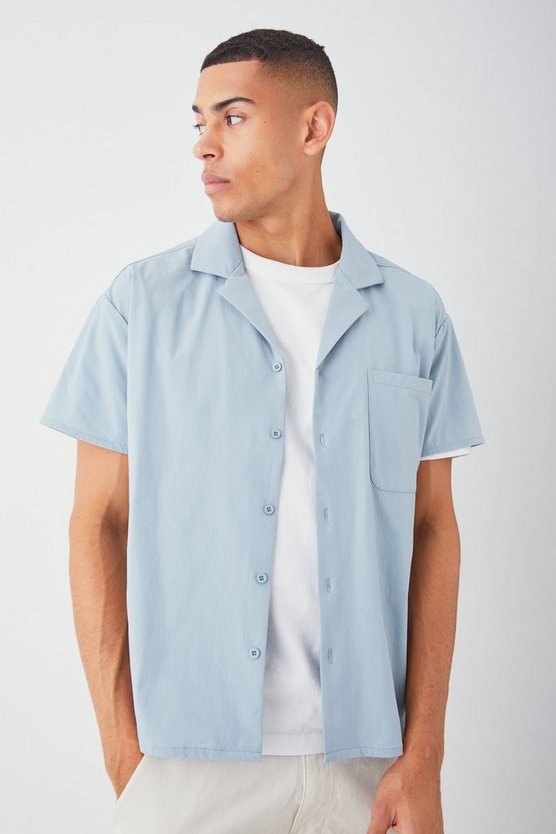 Technical Stretch Boxy Shirt