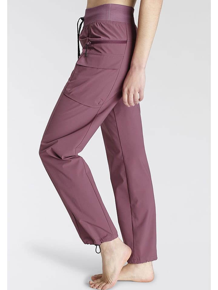 LASCANA ACTIVE Trekkinghose in mauve günstig kaufen 50