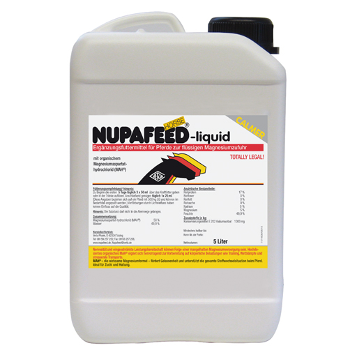 NUPAFEED Horse liquid Ergänzungsfutterm.f.Pferde  5000 ml  Liquidum
