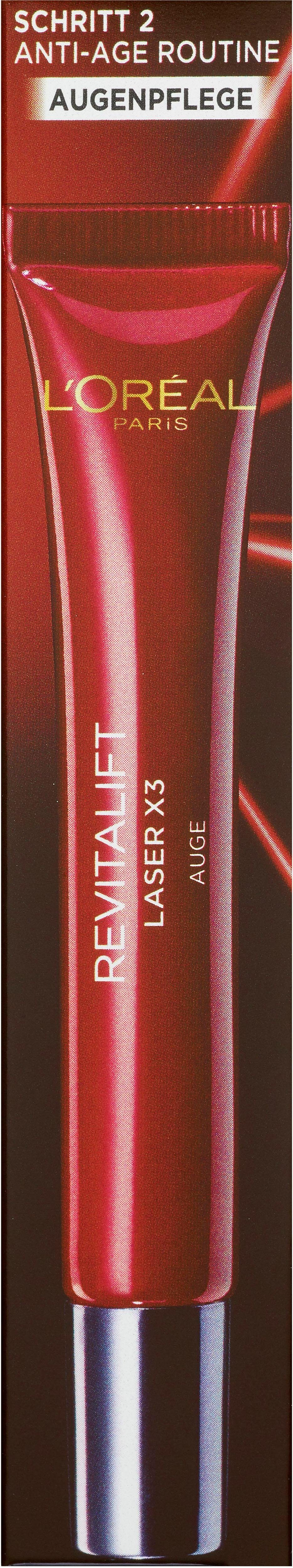 L'ORÉAL PARIS Augencreme RevitaLift Laser X3 Anti-Age Pflege