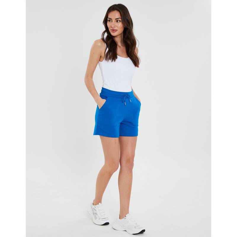 Threadbare THB Spencer Jersey Tie Waist Short Shorts Damen