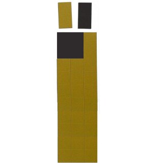 Magnet Bases Kavallerie 3x5 inkl. Ferro Soft Folie