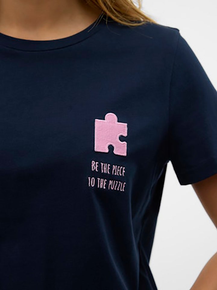 Vero Moda Shirt in Dunkelblau günstig kaufen