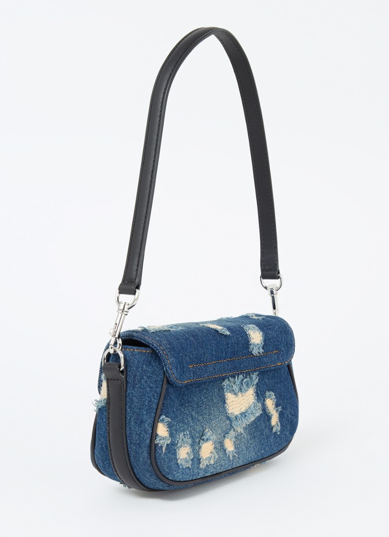 Marc Jacobs  The Clover crossbodytas van denim met afneembare schouderriem