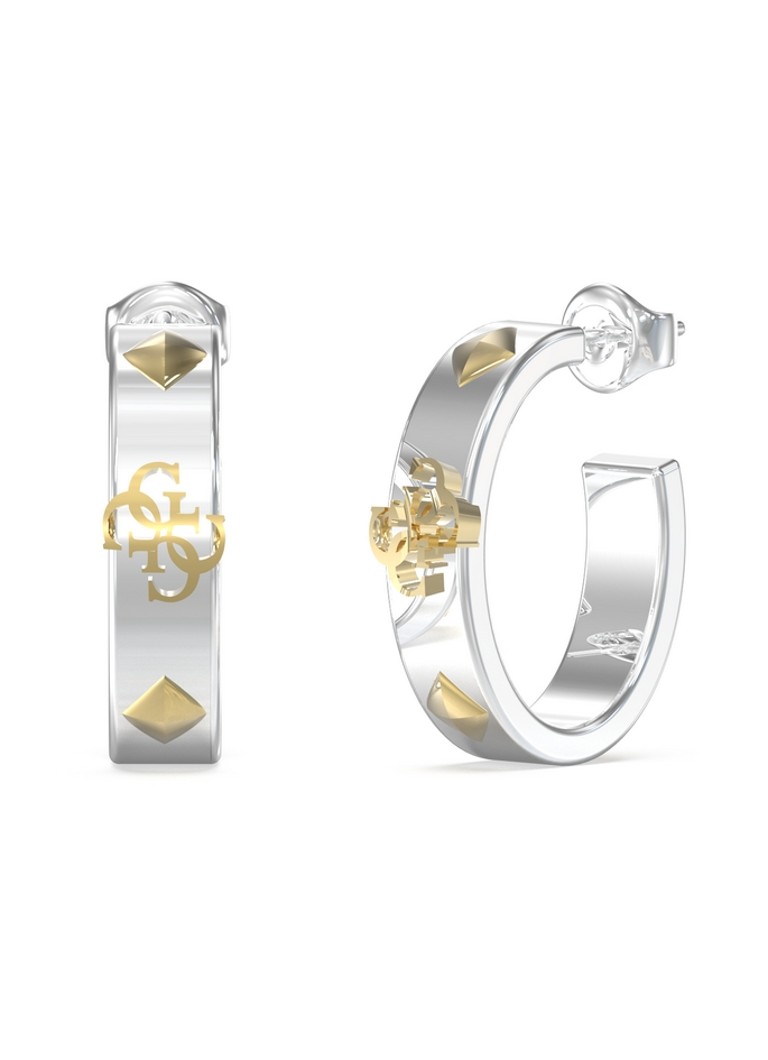 Orecchini con logo GUESS JUBE03290JWRHYGT-U