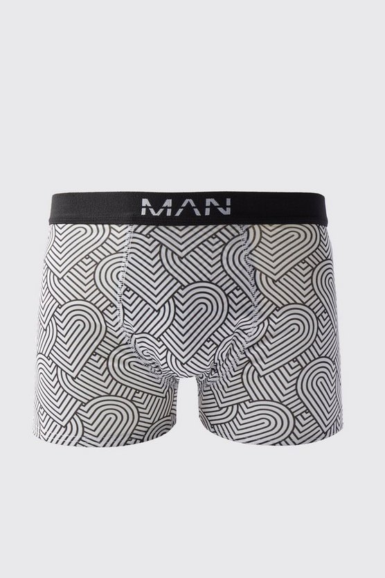 Boxershorts mit Herz-Print