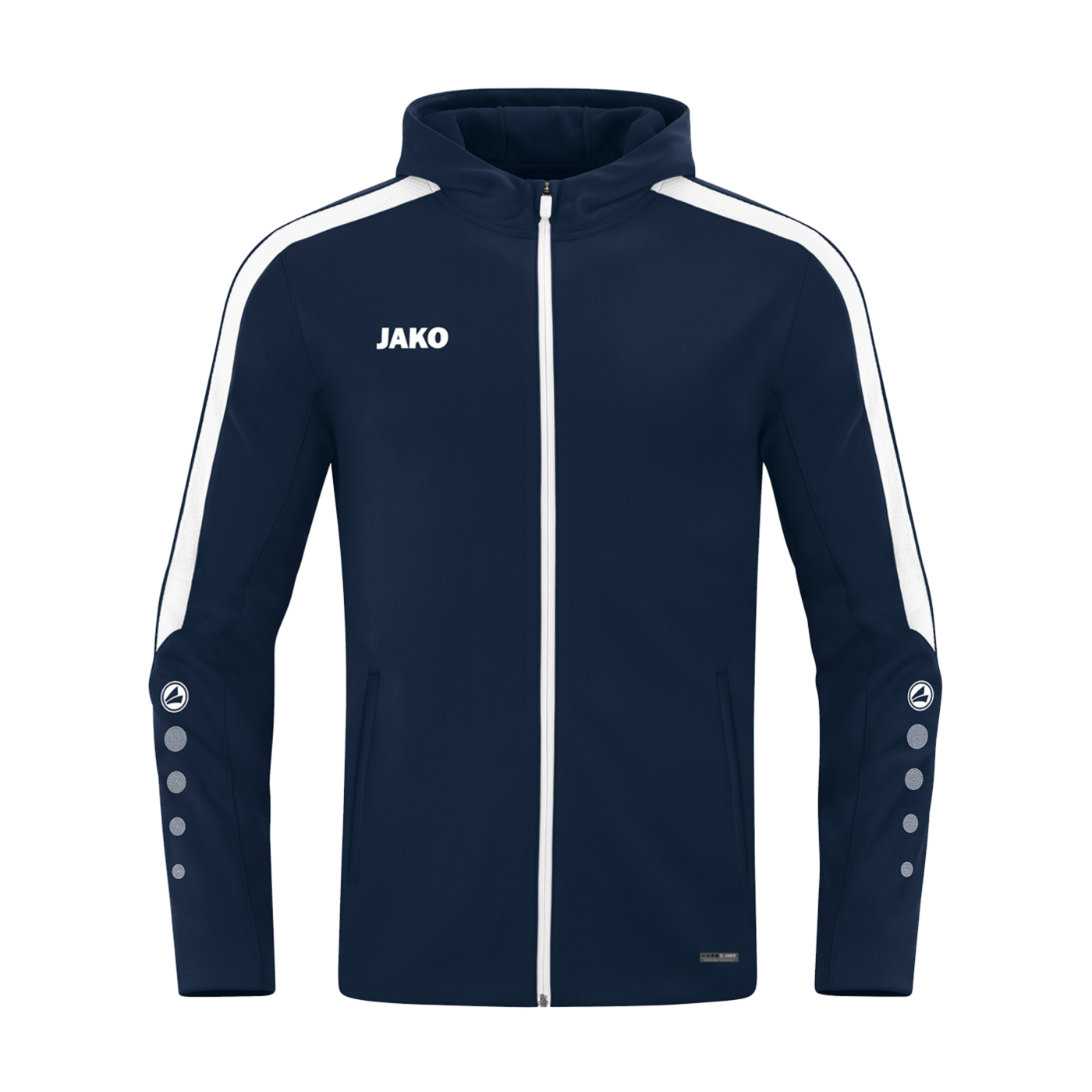 JAKO Power Kapuzenjacke Kids Blau F900