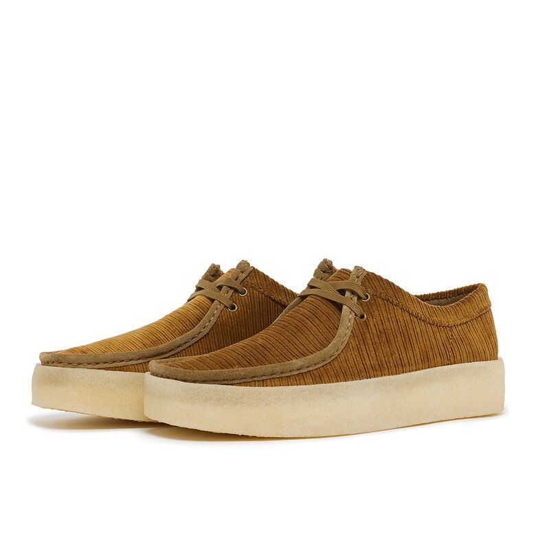 Clarks Wallabee Cup tan cord