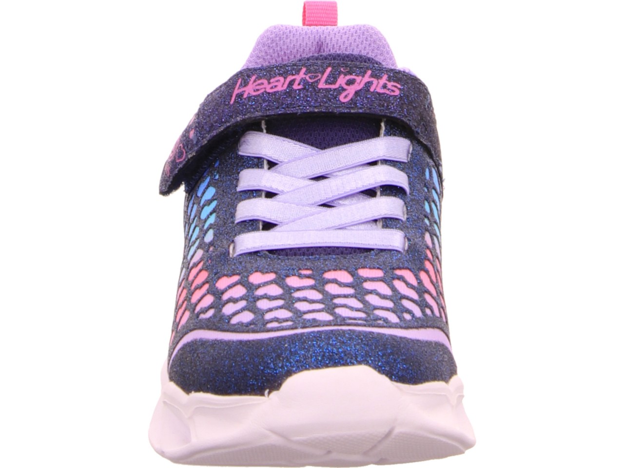 SKECHERS Freizeit Schnürer grün SWEETHEART LIGHTS LOVELY COLORS
