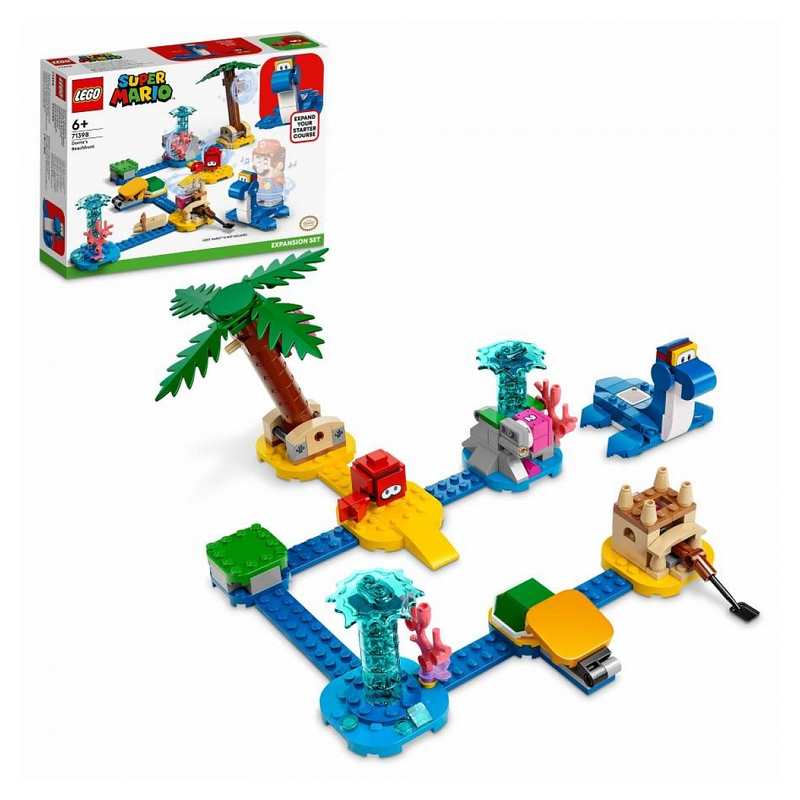 71398 Ensemble d'extension Le bord de mer de Dorrie LEGO Super Mario