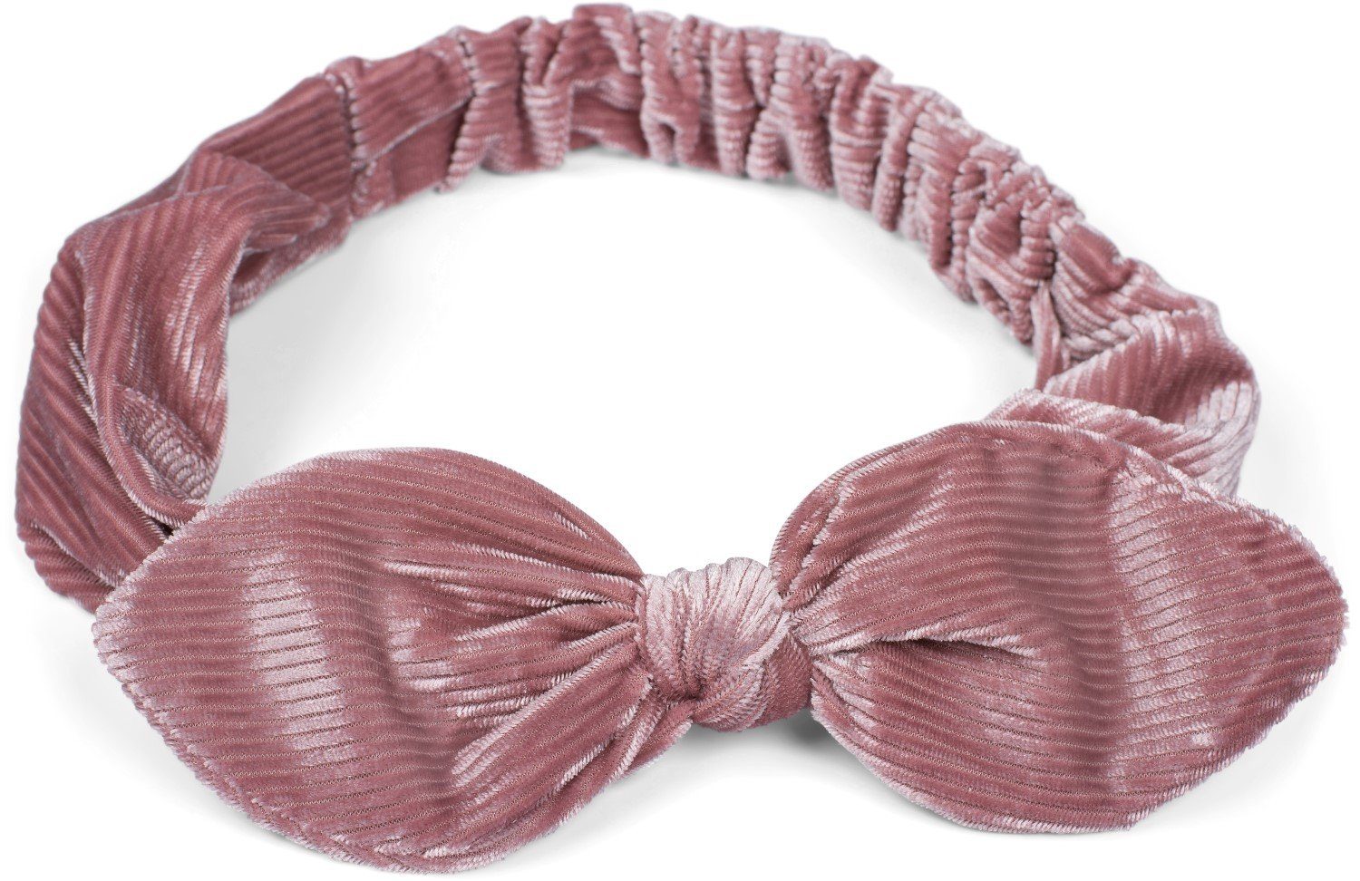 styleBREAKER Haarband, 1-tlg., Cord Haarband mit Schleife