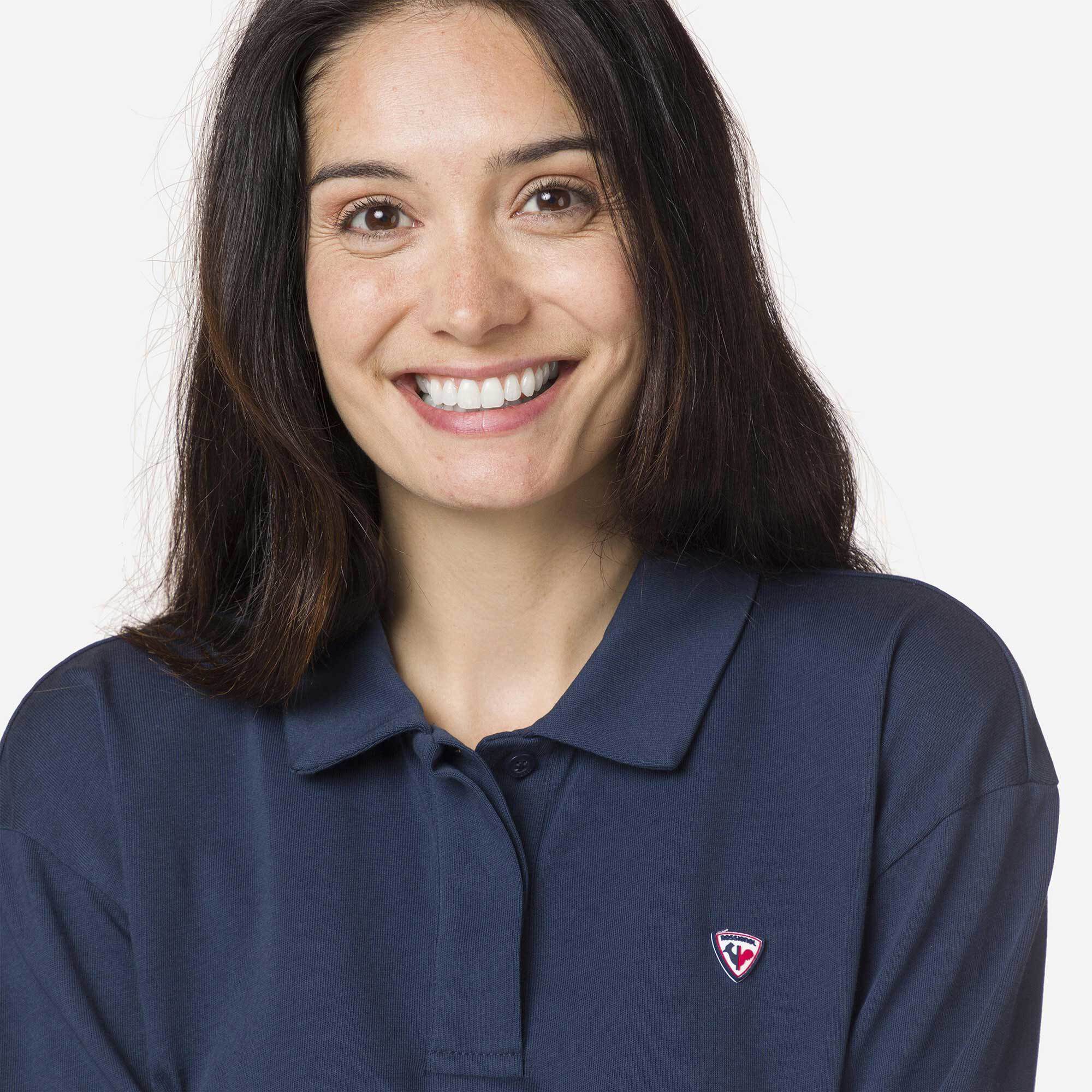 Polo court femme