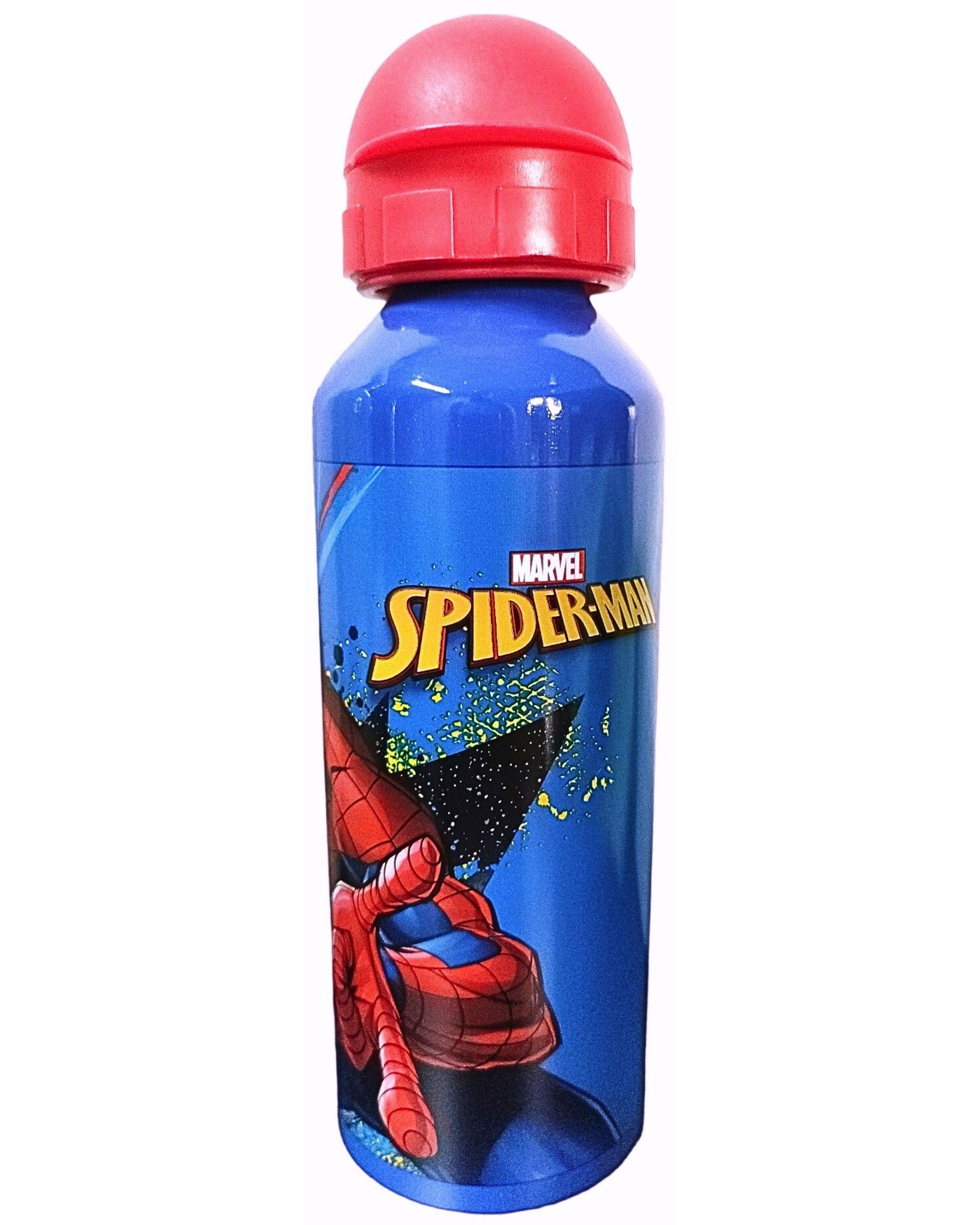Spiderman Trinkflasche Marvel, Kinder Sport-Aluminiumflasche 520 ml BPA frei
