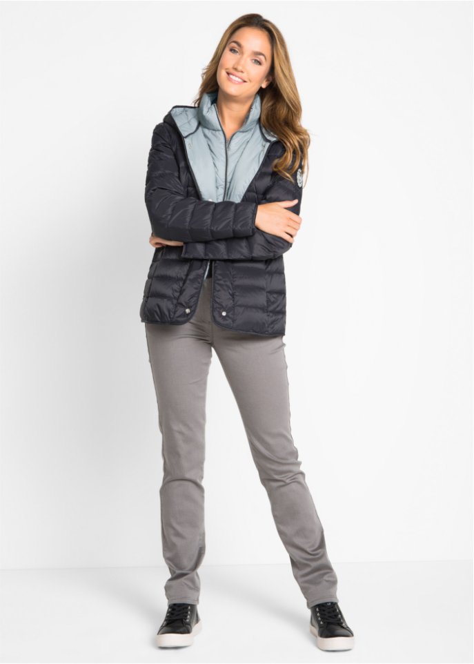 Daunenjacke in 2-in-1 Optik