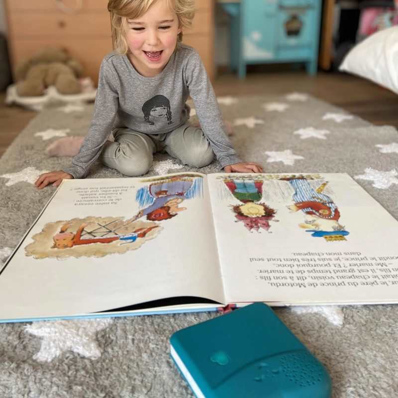Bookinou, conteuse de livres avec la voix des proches