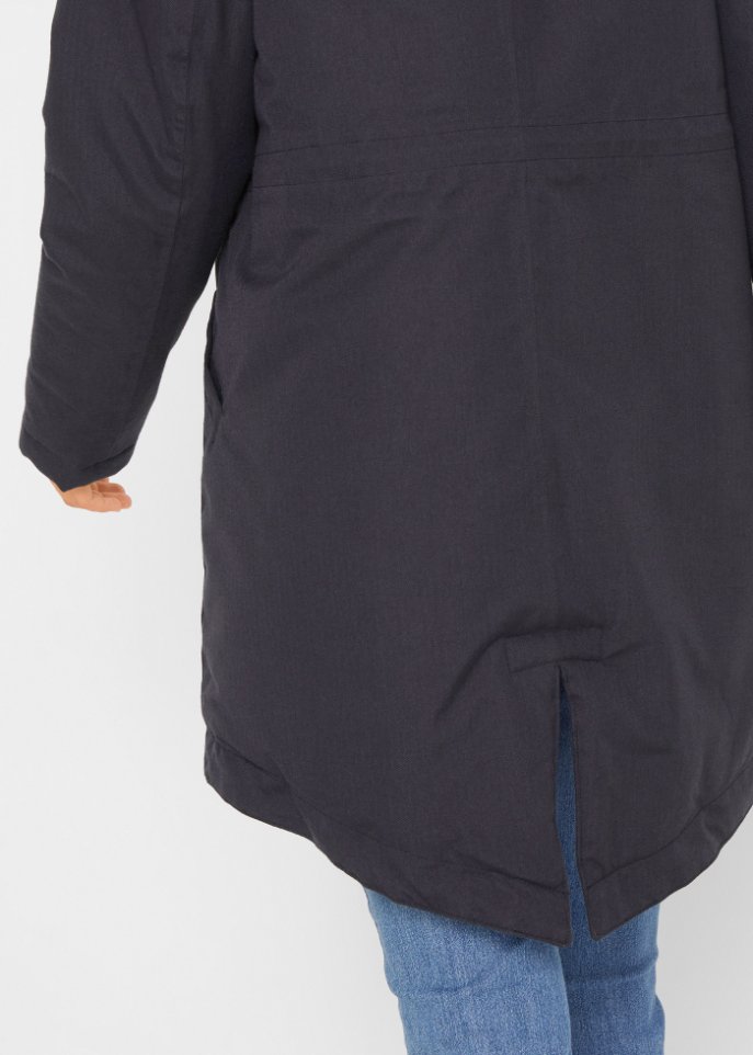 Funktions-Parka mit Teddyfleece