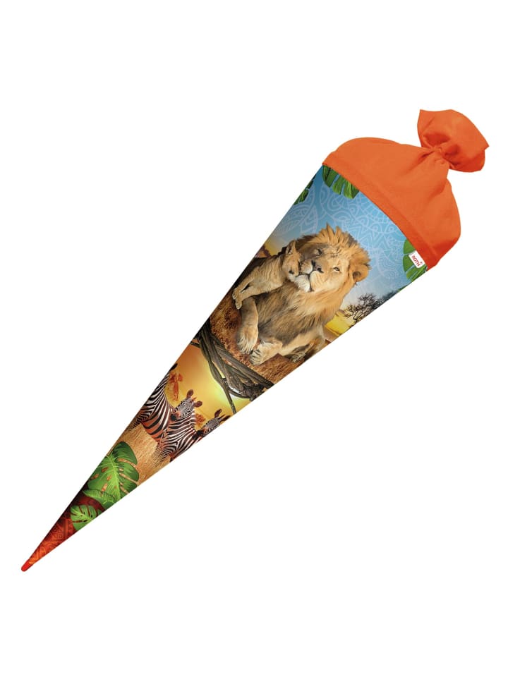 ROTH Schultüte groß Löwe 70 cm in Orange günstig kaufen onesize