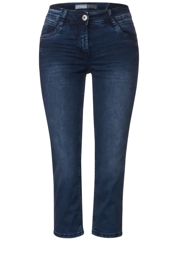 CECIL Loose Fit Jeans in 3/4-Länge