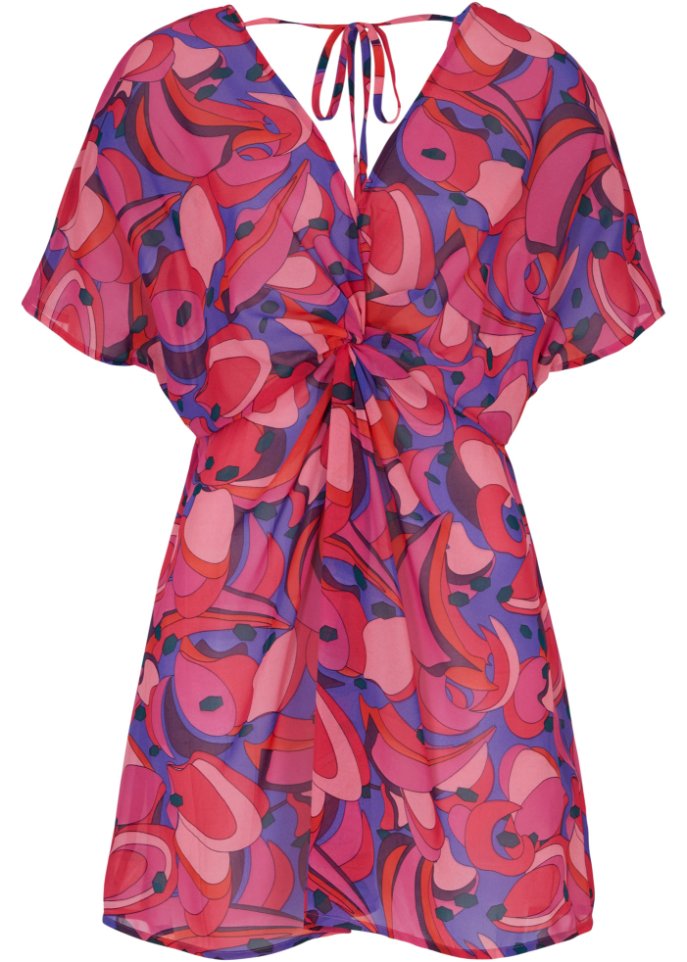Strand Tunika-Kleid aus recyceltem Polyester
